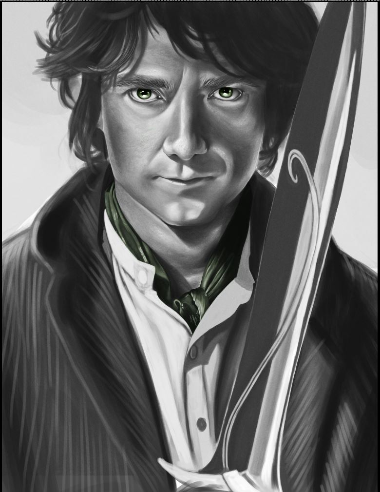 Getting there slowly – Bilbo Baggins WIP